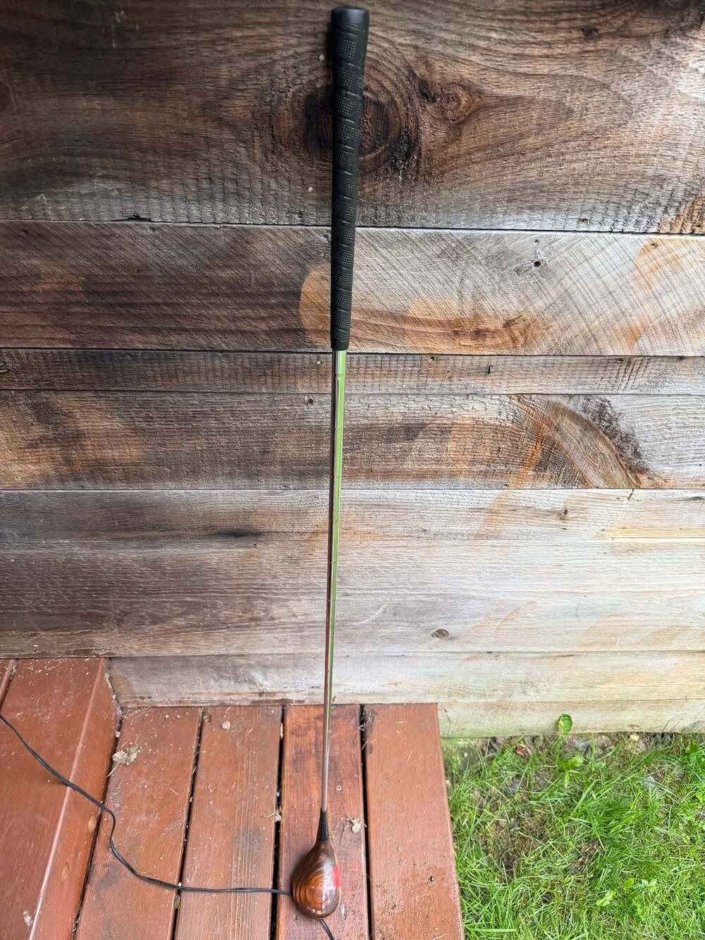 Vintage Wilson 4325 1 Wood Driver Golf Club Brass Sole Plate Steel Shaft